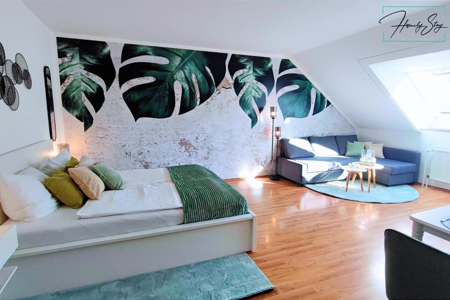 Homely Stay Serenity Greens - Stylisch Studio-Apartment With Kitchen - 10 Min To Central Station, Pet Friendly Мюнхен Экстерьер фото