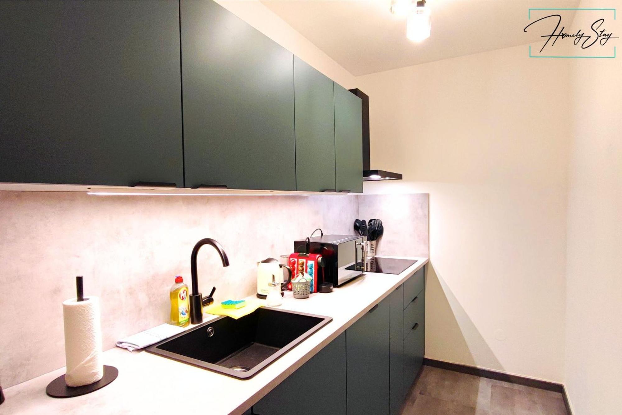 Homely Stay Serenity Greens - Stylisch Studio-Apartment With Kitchen - 10 Min To Central Station, Pet Friendly Мюнхен Экстерьер фото